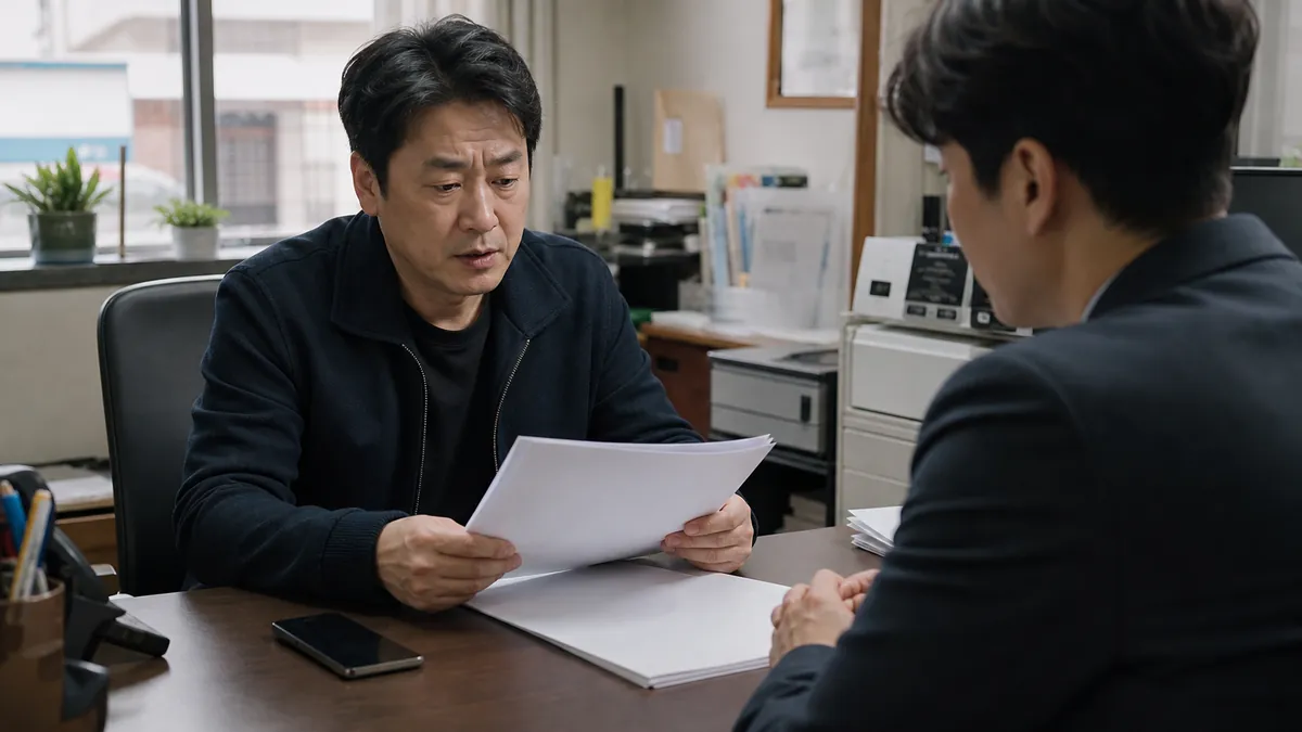 근로계약서 대리 서명 동의와 문자 발송 경위에 대한 사문서위조 불송치 대응
