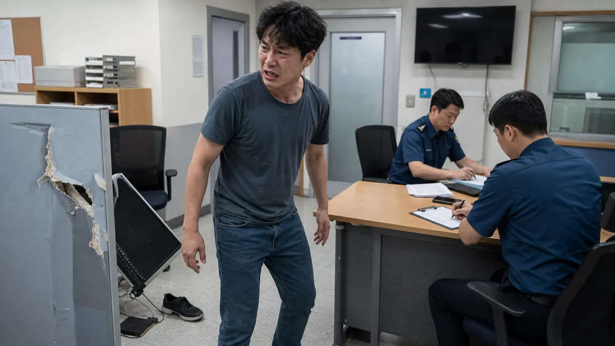 공무집행방해와 공용물건손상 혐의에 대응하기 위해 변호사를 찾은 의뢰인