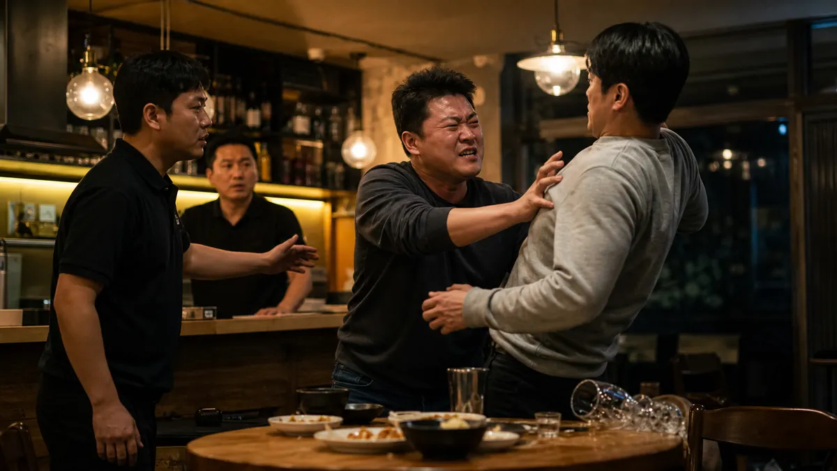 업무방해와 폭행 혐의, 반복된 폭력 전력으로 실형이 우려된 의뢰인의 재판 대응