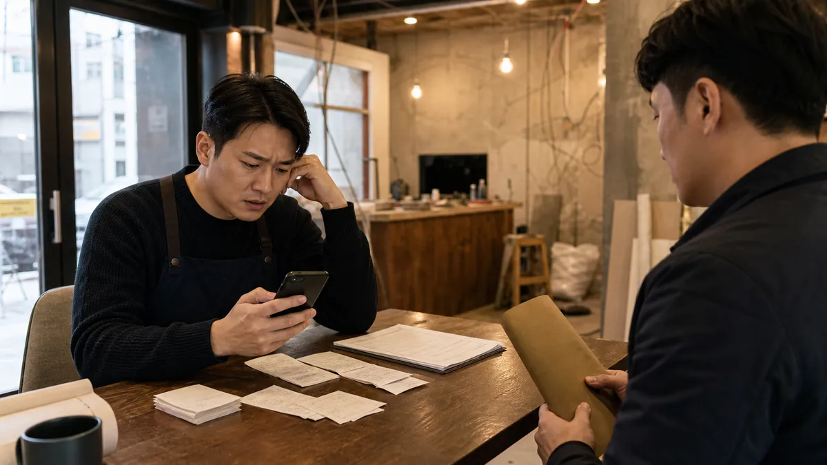 카페 인테리어 공사대금 사기 피해 고소대리와 형사책임 대응