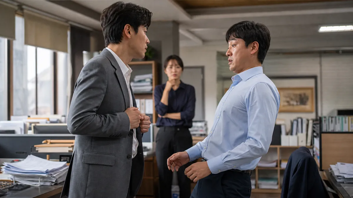 사무실 신체 접촉 폭행 혐의와 접촉 강도·진술 신빙성을 다투기 위한 항소