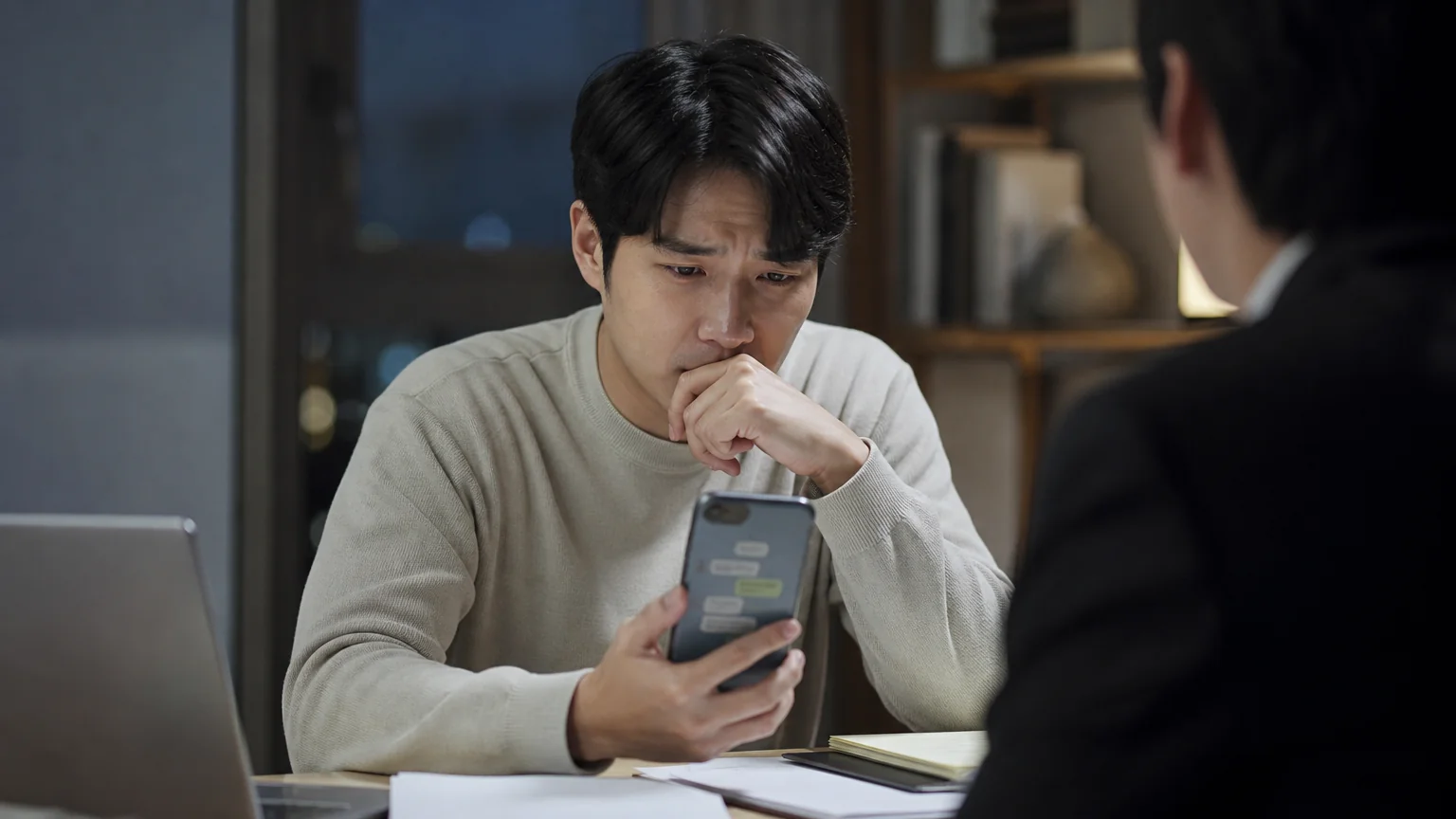 메신저 모욕 혐의로 재판을 받게 된 경위