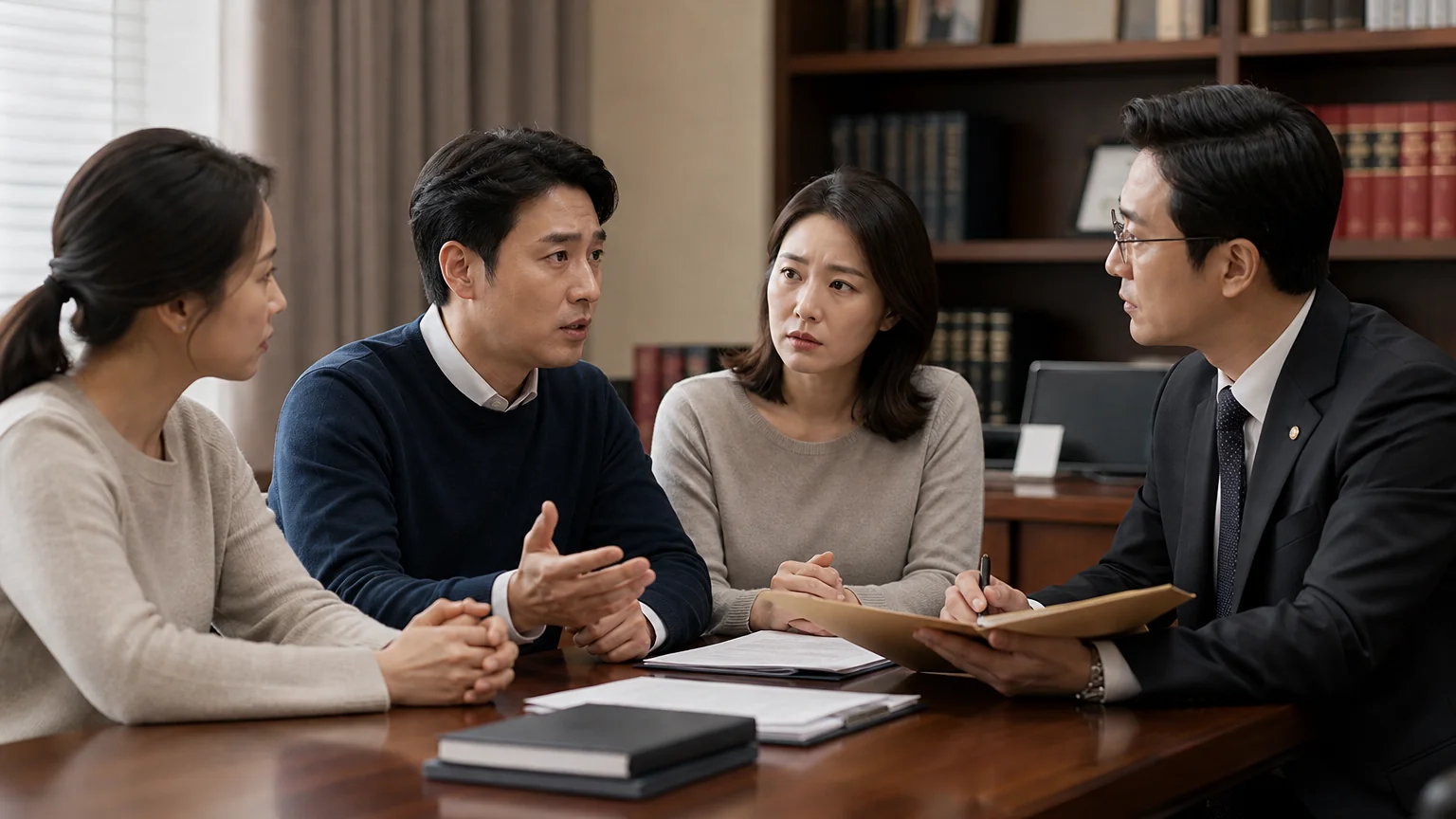 무고 혐의로 경찰 조사를 받게 된 경위