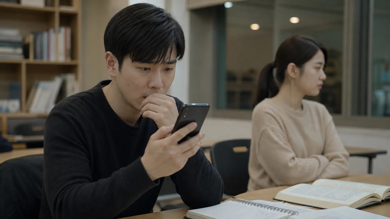 반복 메시지 전송으로 스토킹 조사를 받게 된 경위