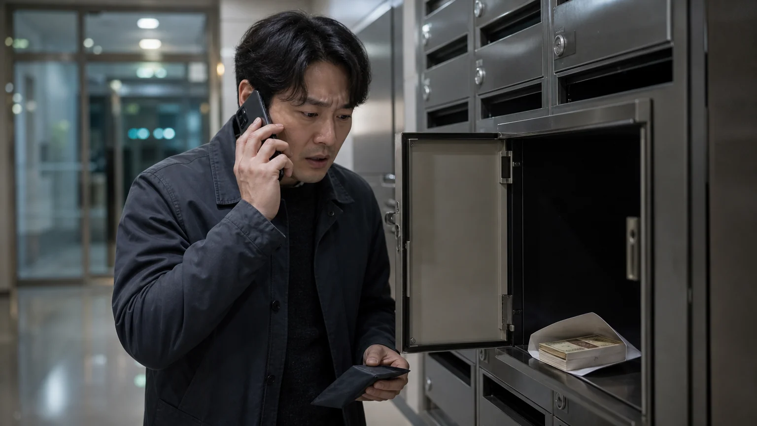 보이스피싱 수사협조로 현금을 수거하게 된 경위