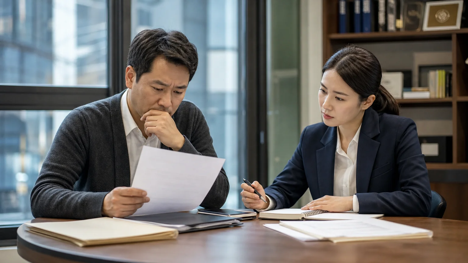 무고 혐의로 경찰 조사를 받게 된 경위