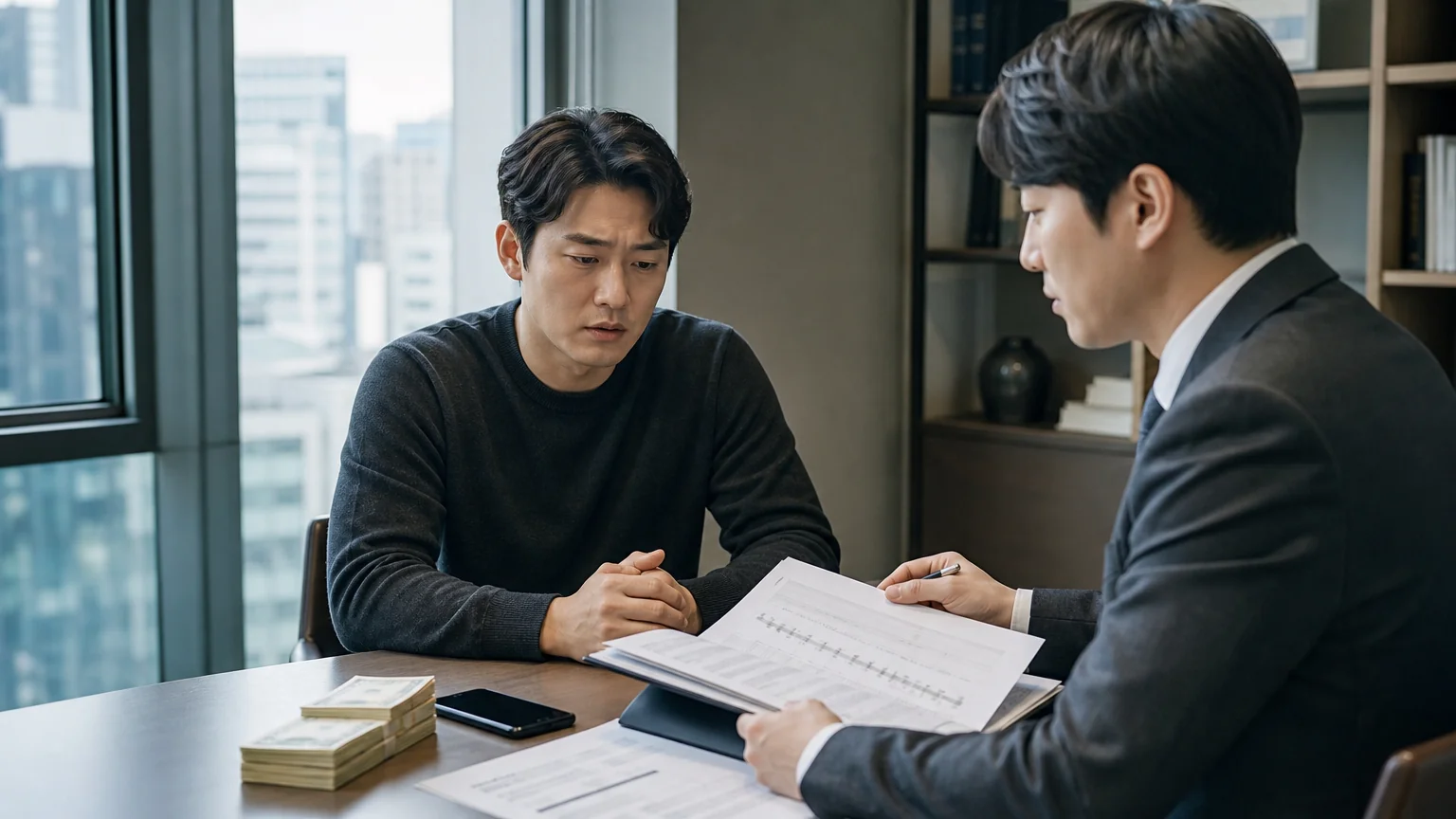 빌린 돈 미변제로 횡령 신고를 받은 경위