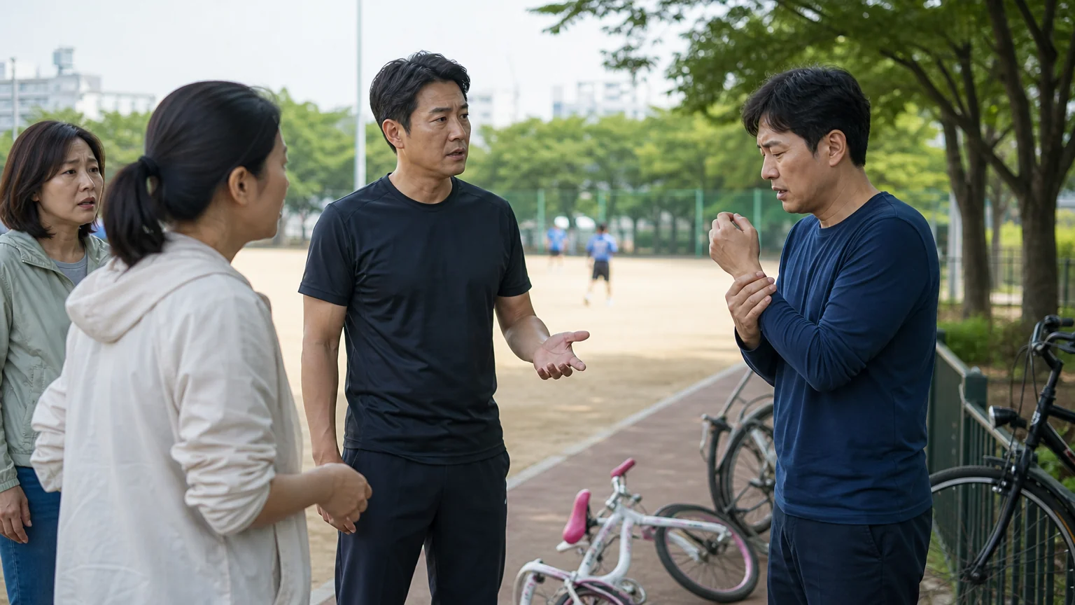 자전거 접촉으로 시작된 상해 항소심