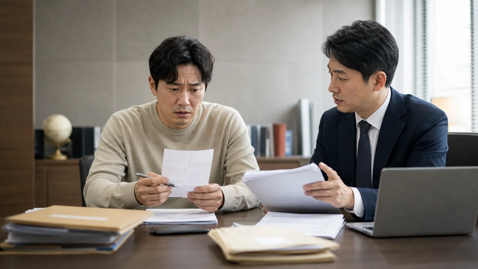 사기 고소를 당하게 된 경위