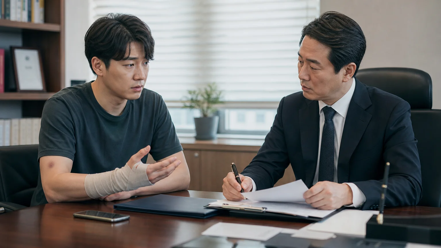 상해 피해 후 형사 고소를 진행한 경위