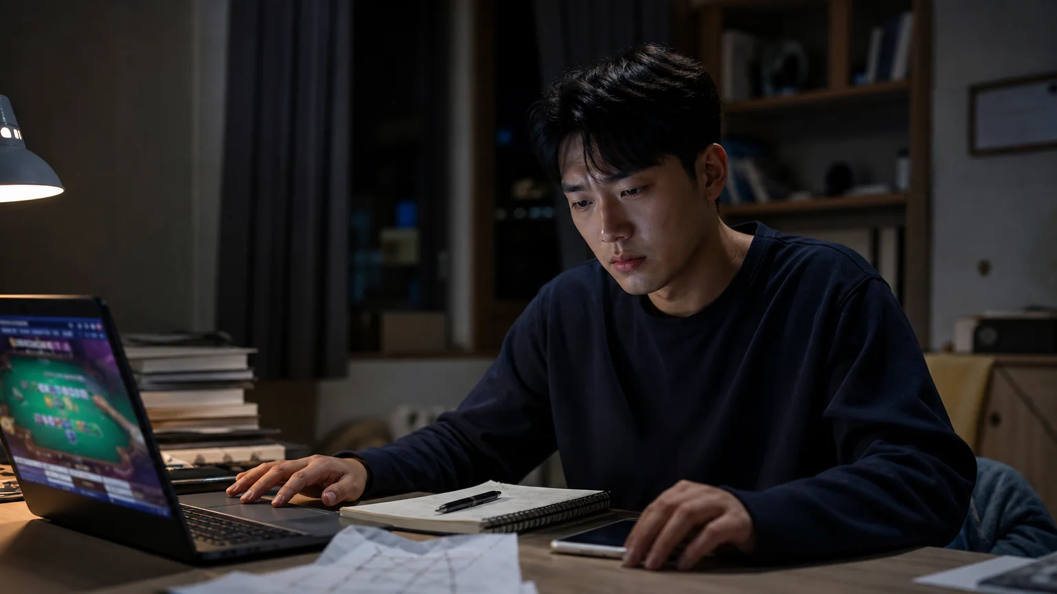 온라인 바카라 도박 혐의로 수사를 받게 된 경위