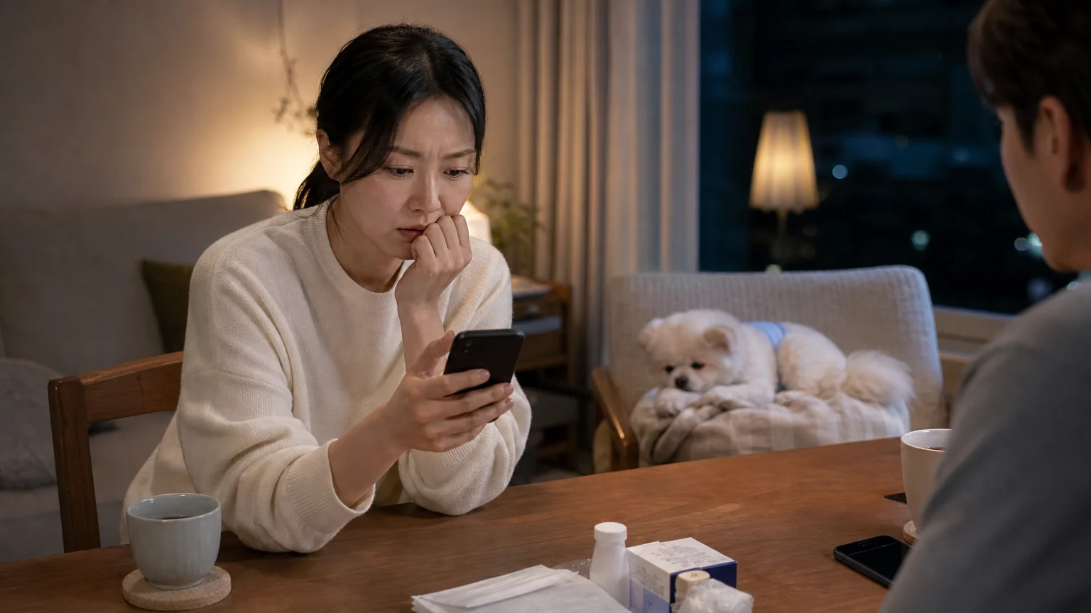 반려견 치료비 요구와 고소 예고로 협박 혐의를 받은 경위