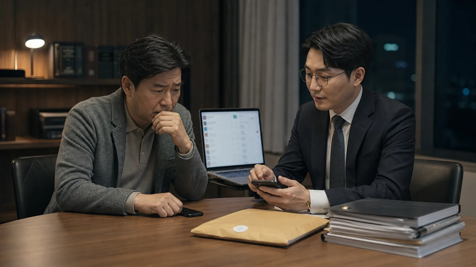 뇌물공여 혐의로 전자정보 증거가 문제 된 경위