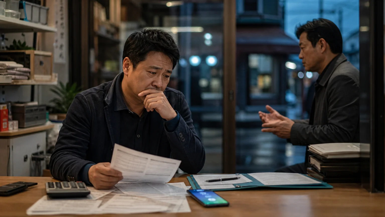 사기 피해를 입은 자영업자의 고소 경위