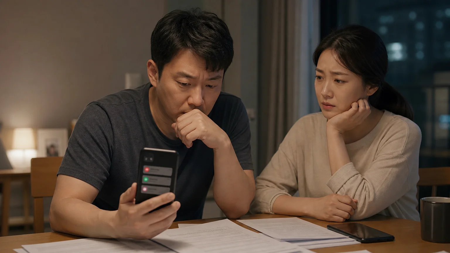 가족에게 반복된 채무 변제 요구