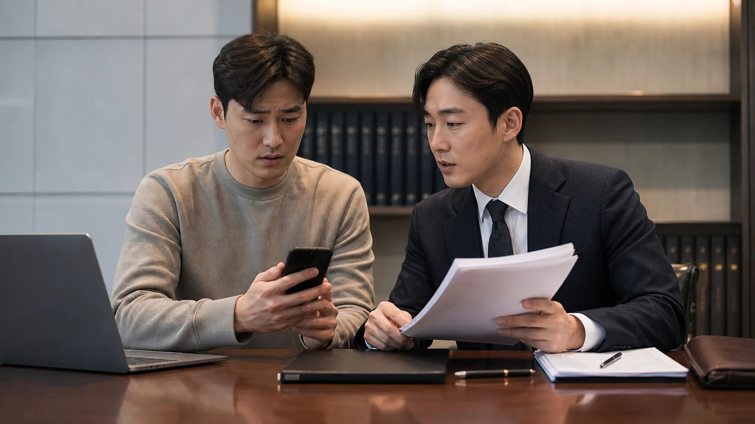 통신비밀보호법위반 추가 고소에 대응한 경위