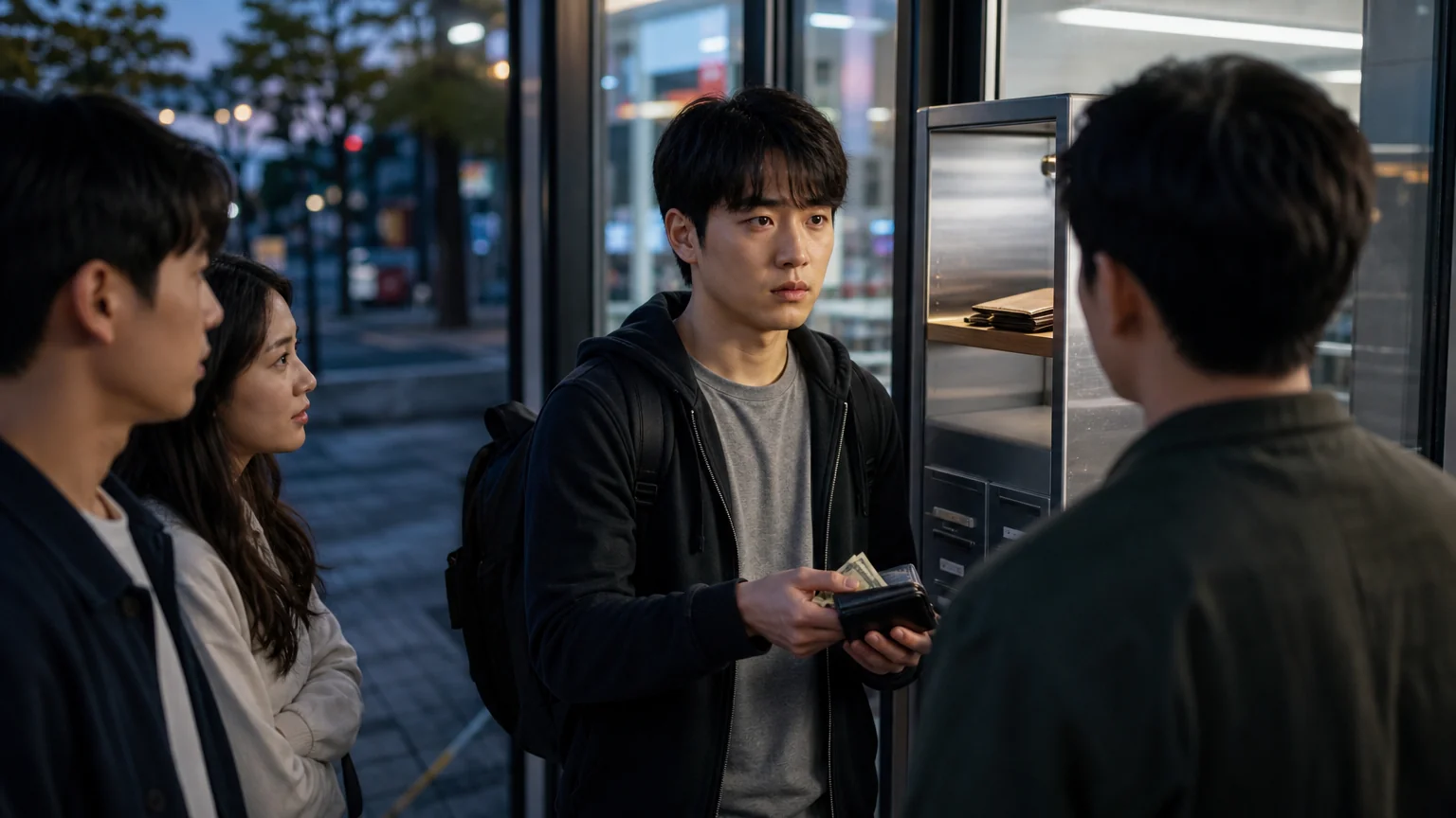 친구들과 분실물 보관함의 지갑을 가져간 특수절도 혐의