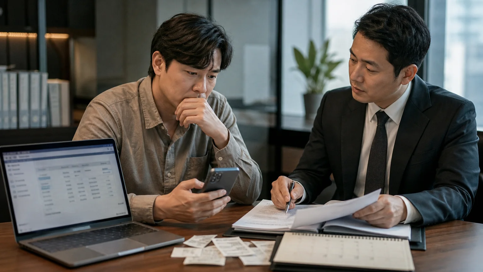 개인 계좌 정산금 수령으로 업무상횡령미수 혐의를 받은 경위