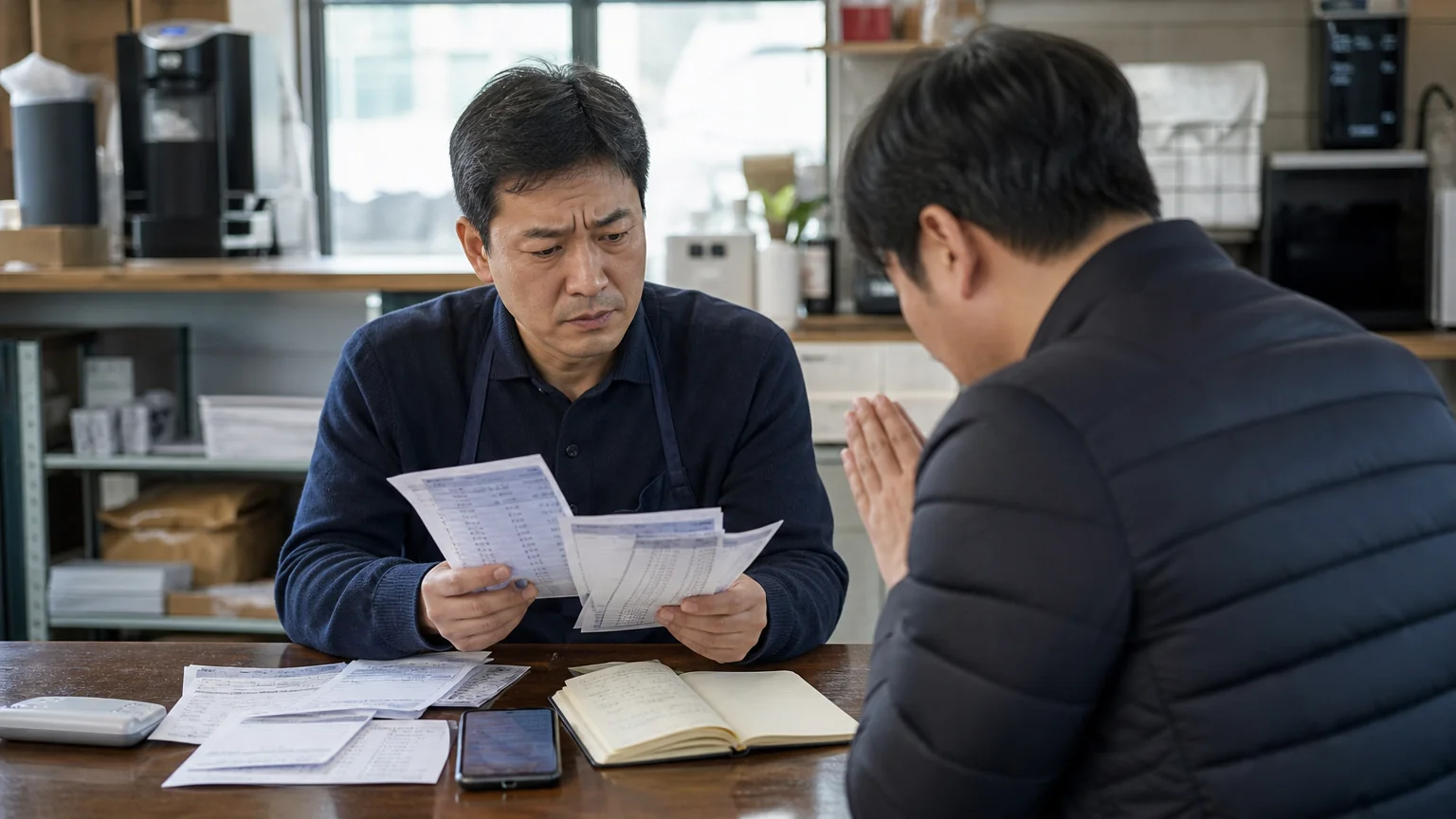 반복된 차용금 사기로 피해를 입은 경위