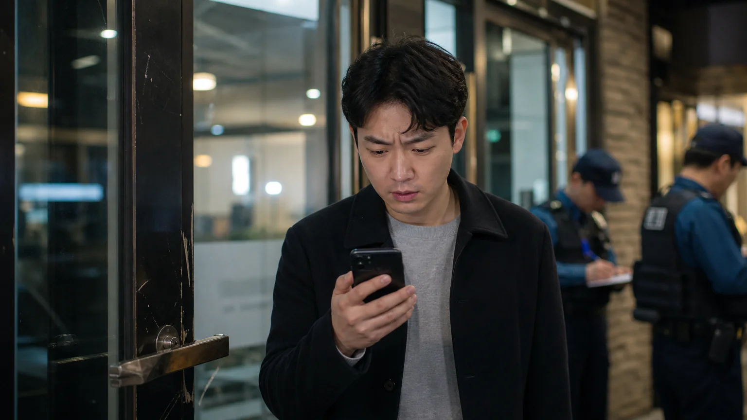 재물손괴·건조물침입 혐의로 수사를 받게 된 경위
