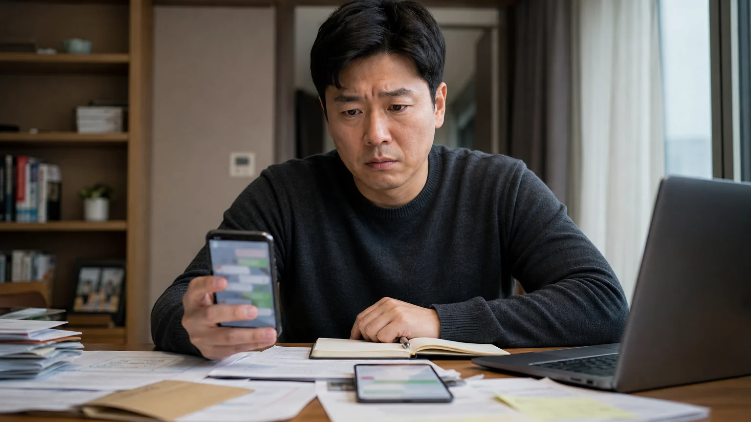 오픈채팅 사기 혐의로 조사를 받게 된 경위
