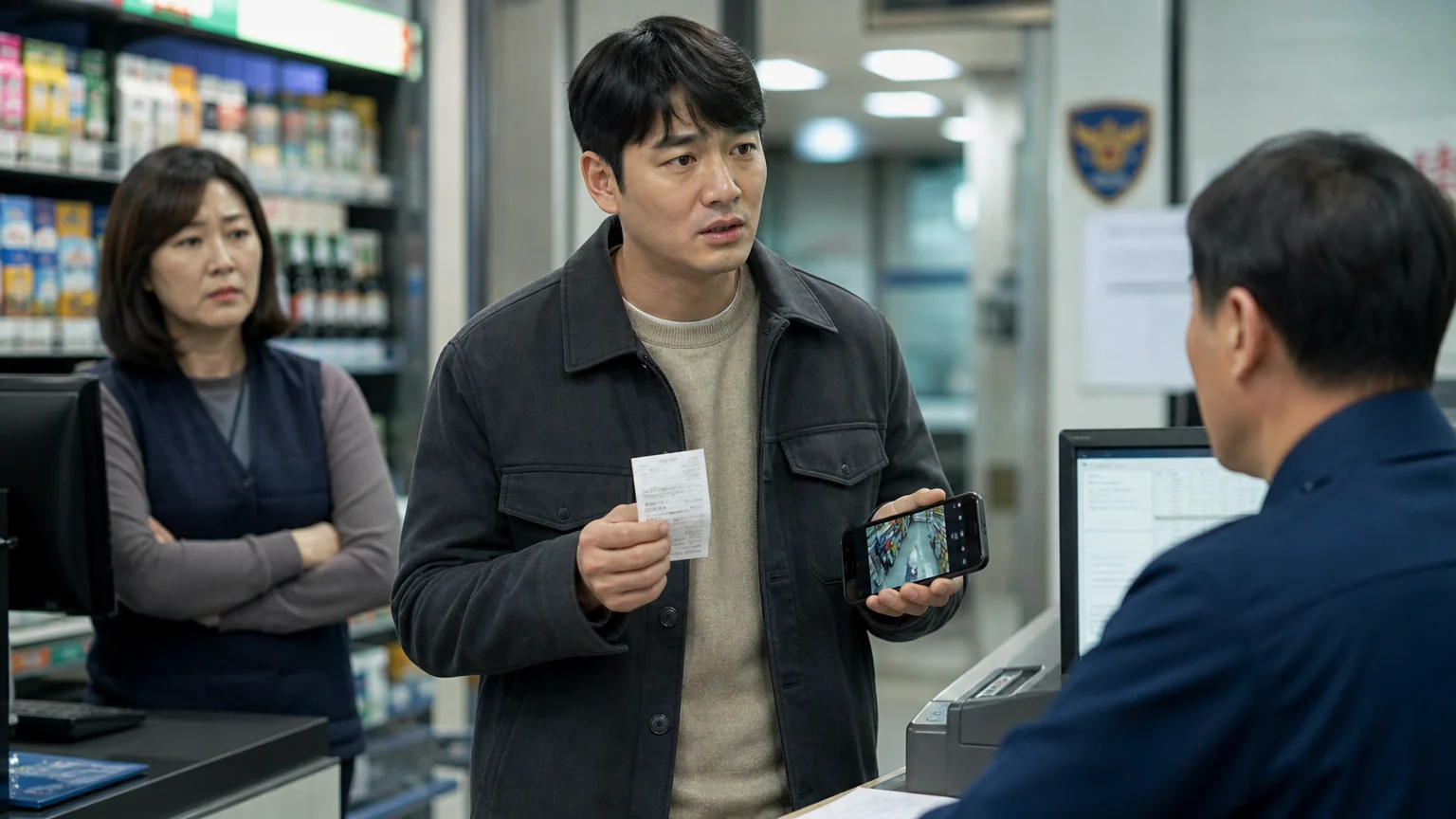 결제 없이 물품을 반출했다는 절도 혐의