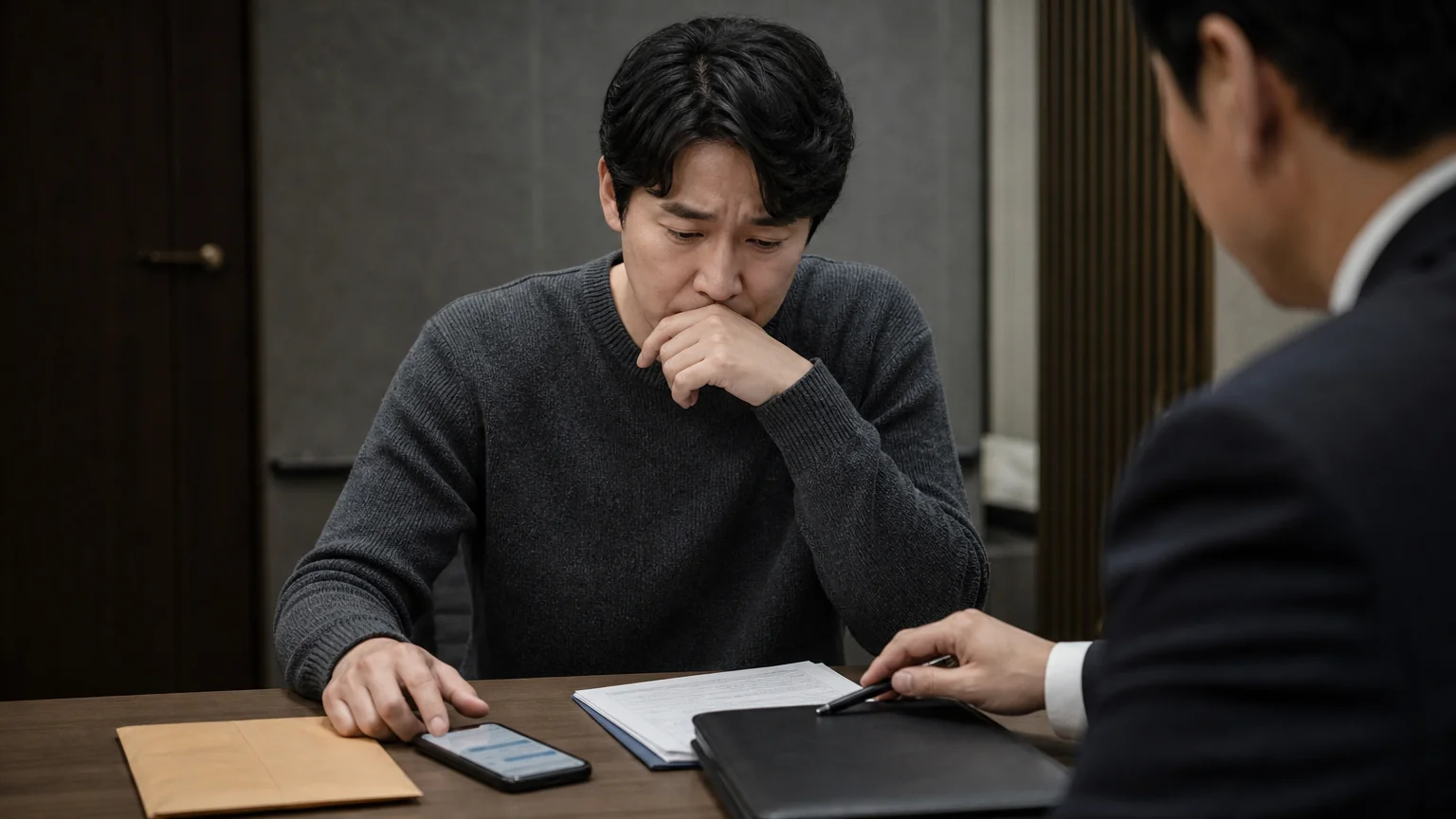 공동공갈과 자살방조 혐의로 조사를 받게 된 경위