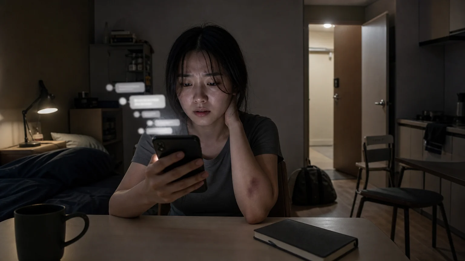 연인관계에서 이어진 상해와 반복 강요