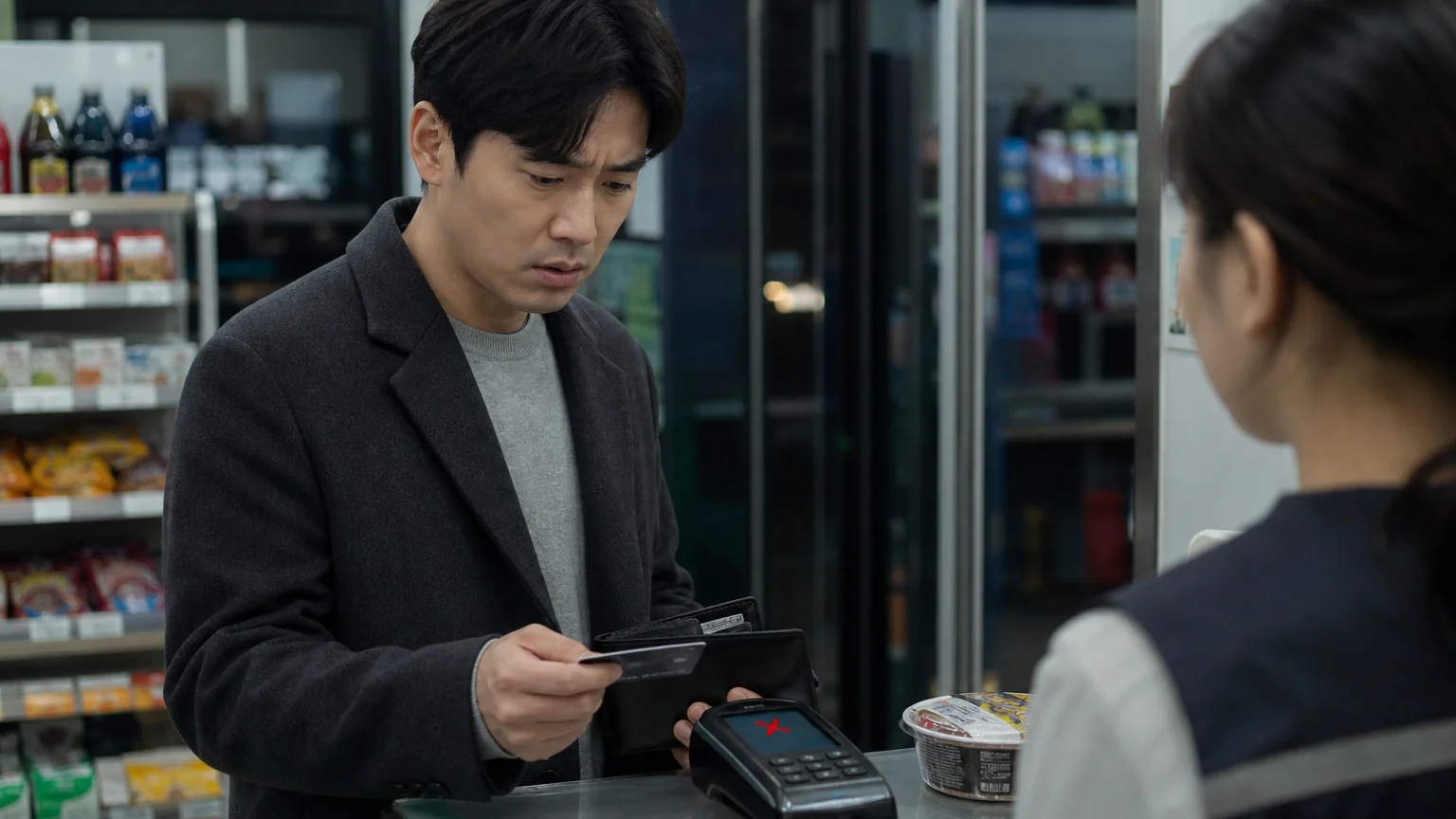 분실 체크카드 사용 혐의로 수사를 받게 된 경위