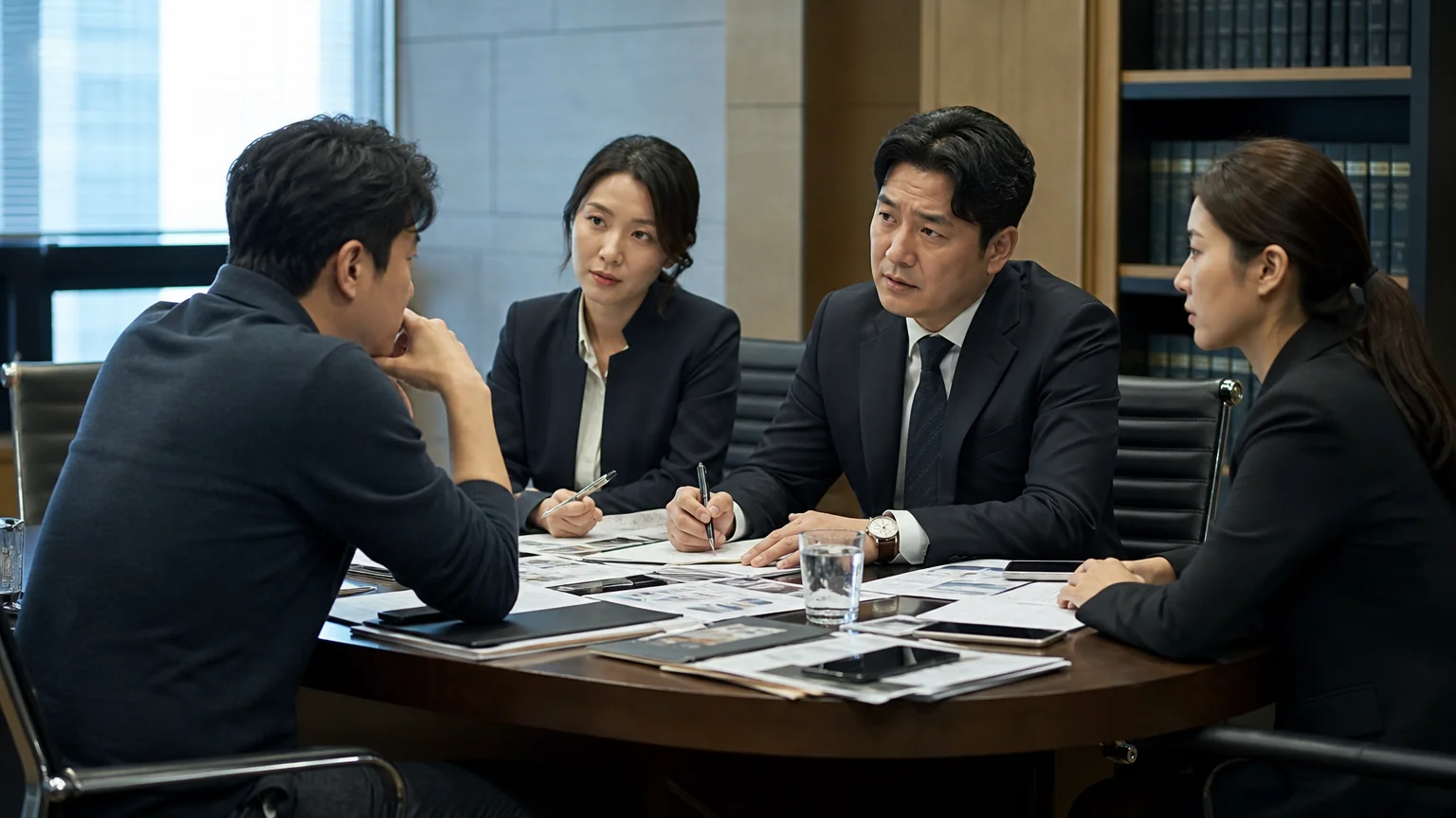 일반사기 혐의로 조사를 앞두고 법인을 찾은 경위