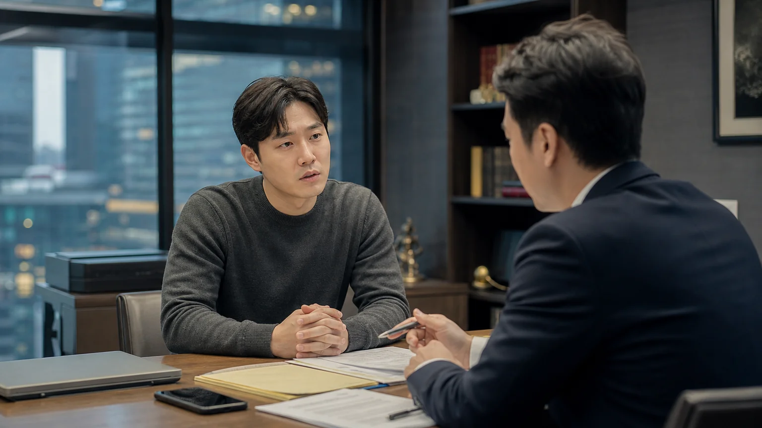 무고 혐의로 수사를 받게 된 경위