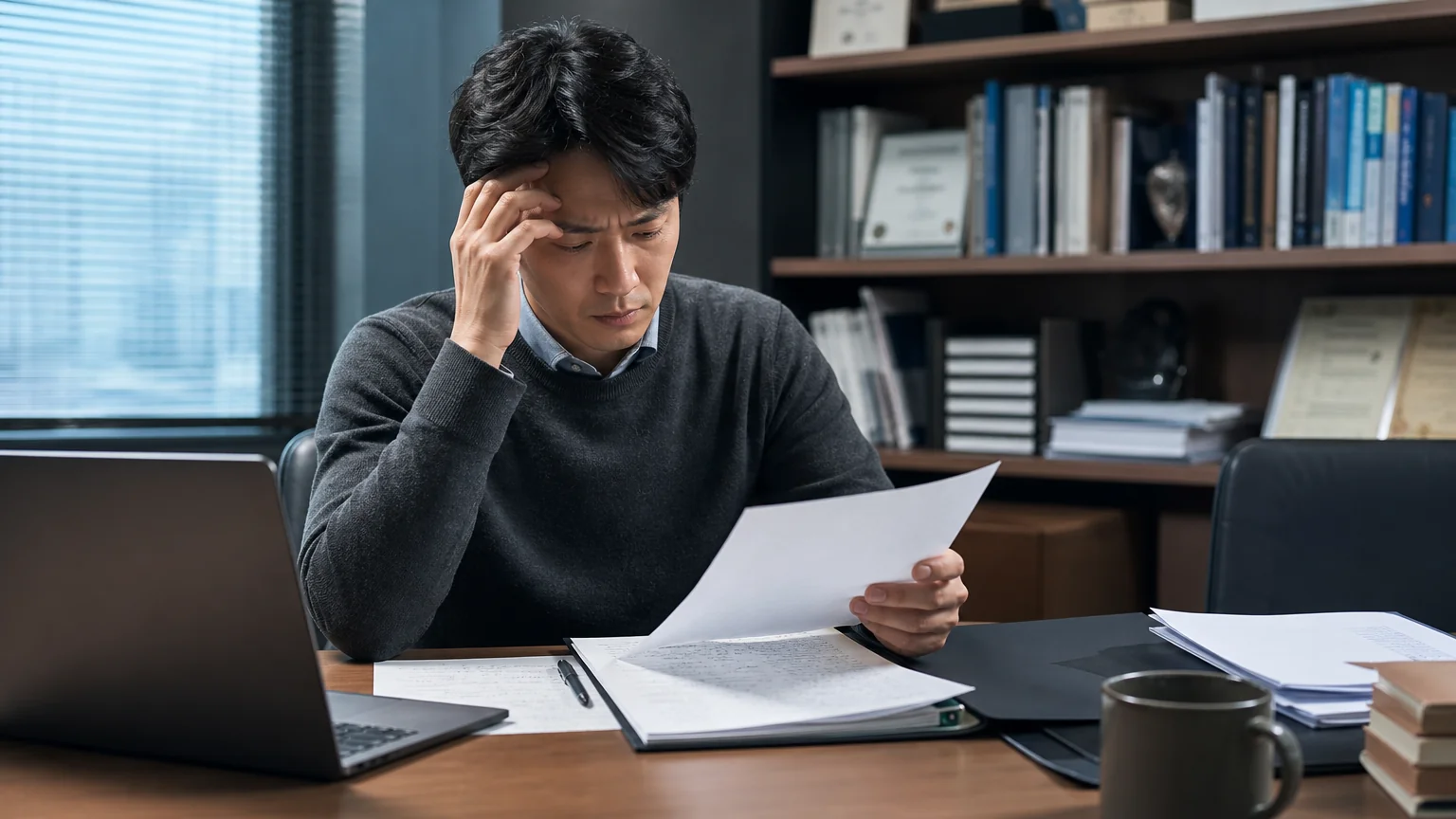 모욕 혐의로 형사 수사를 받게 된 경위